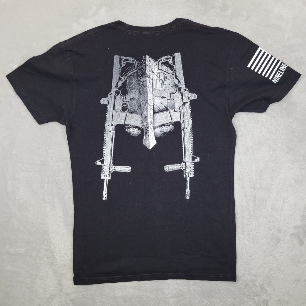 Nine Line T‎ Shirt Men Small Military Veteran Tactical Rifle War Daniel Defense